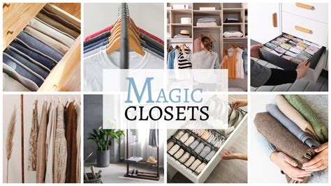 Colorful magical closet